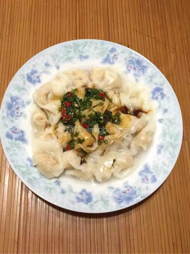 再来个拌馄饨