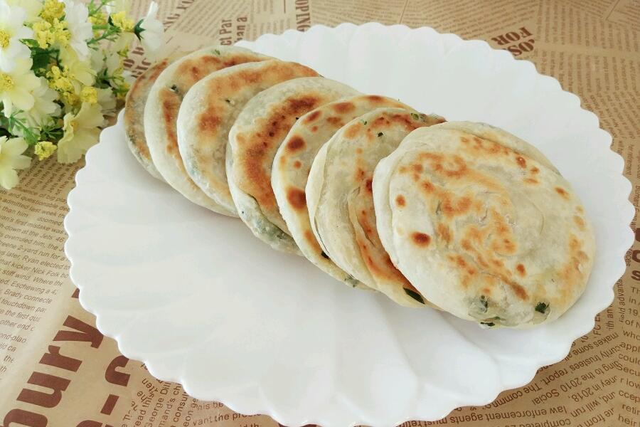 椒盐葱油饼