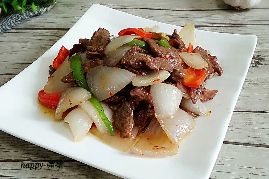 洋葱炒牛肉