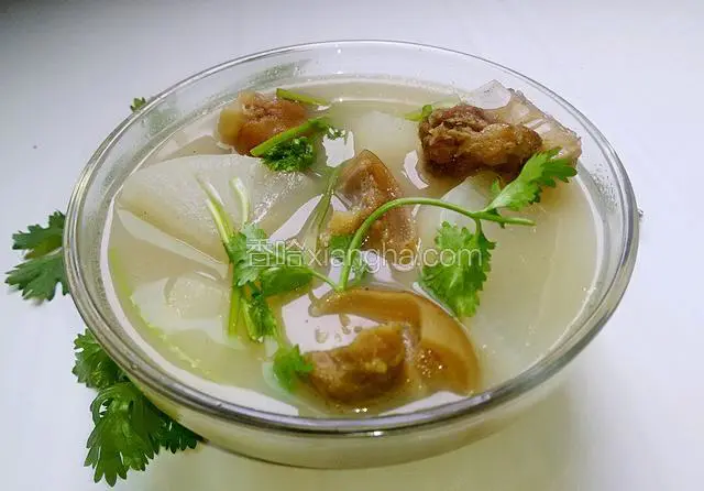 羊肉萝卜汤