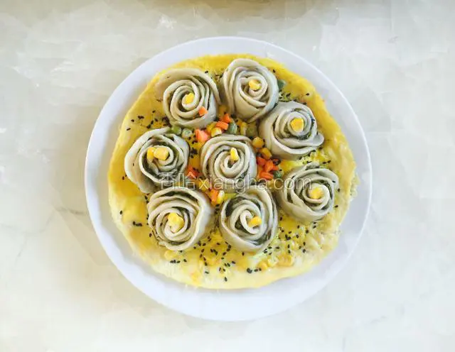 玫瑰花煎饺