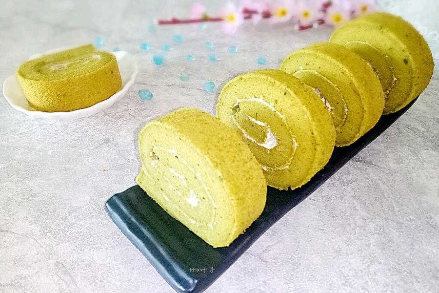 抹茶奶油蛋糕卷