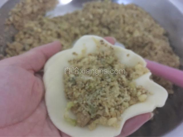 包好馅料