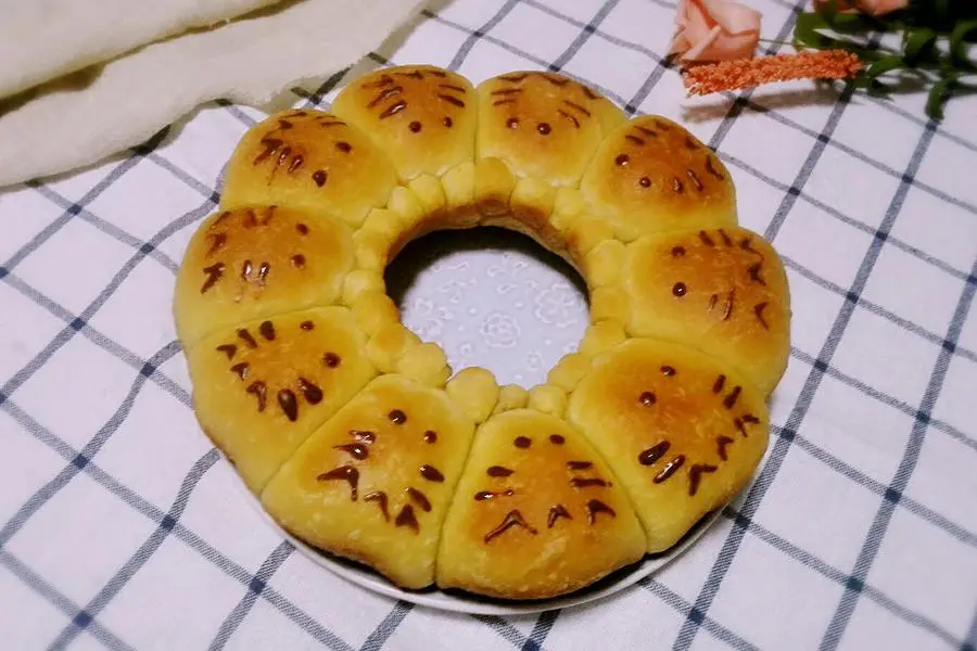 淡奶油龙猫挤挤面包