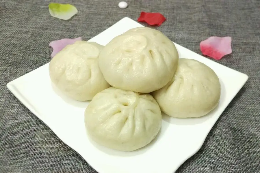 豆角肉馅包子