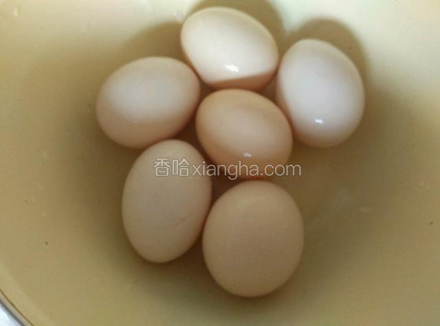 准备鸡蛋6个。