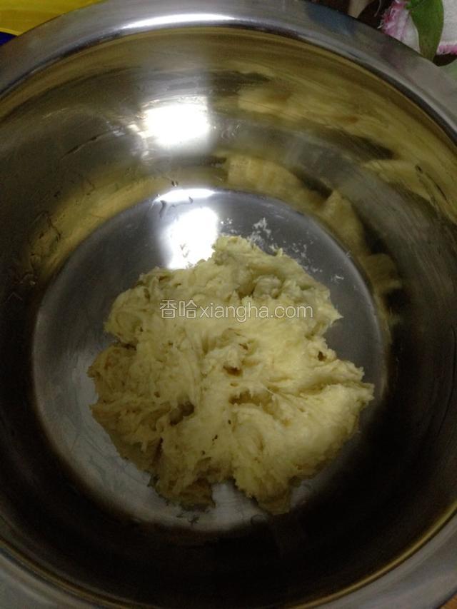 放入抹了油的盆里发酵 油不能多 在底部和四周都要抹上油