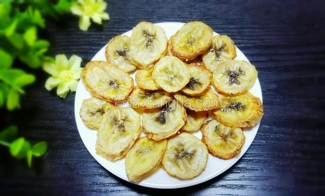 烤香蕉片