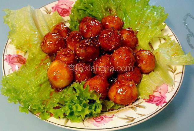 茄汁鹌鹑蛋
