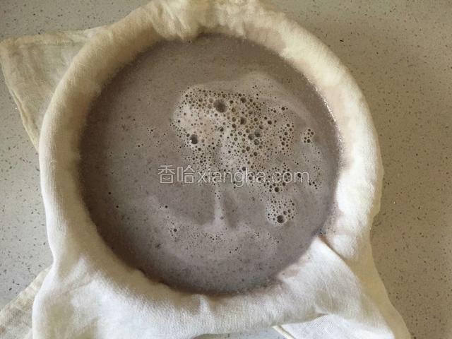 过滤豆浆