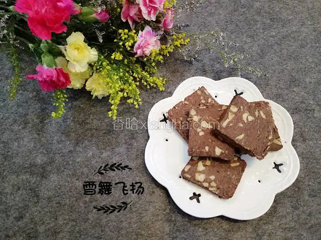 可可核桃饼干