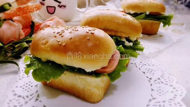 早餐汉堡