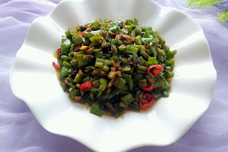 豆豉炒青椒