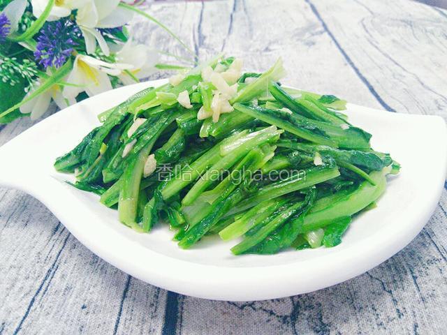 蒜蓉油麦菜