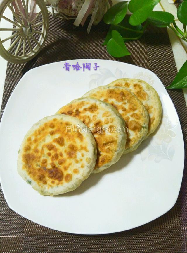 鸡蛋韭菜馅饼