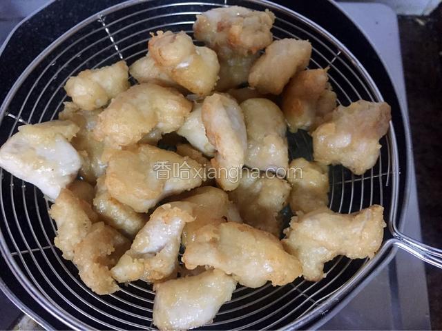 捞出控油