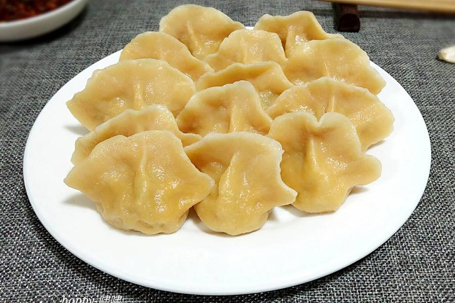 蔬菜皮饺子