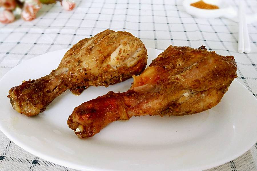 微波炉烤鸡腿