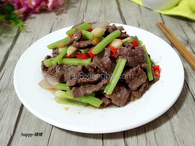 小炒牛肉