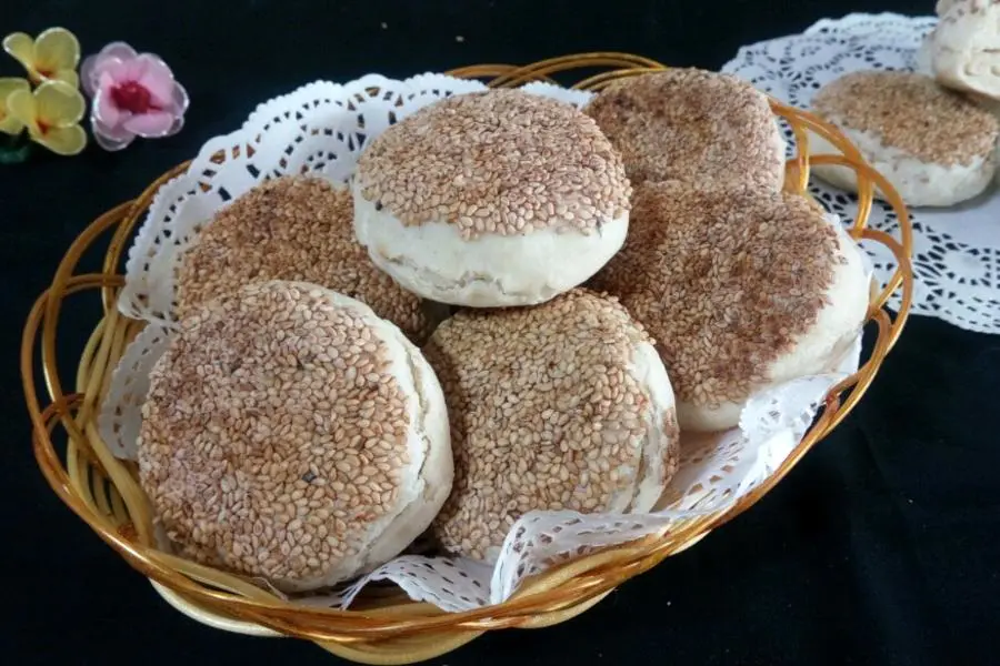 油酥芝麻烧饼