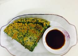 茼蒿鸡蛋饼