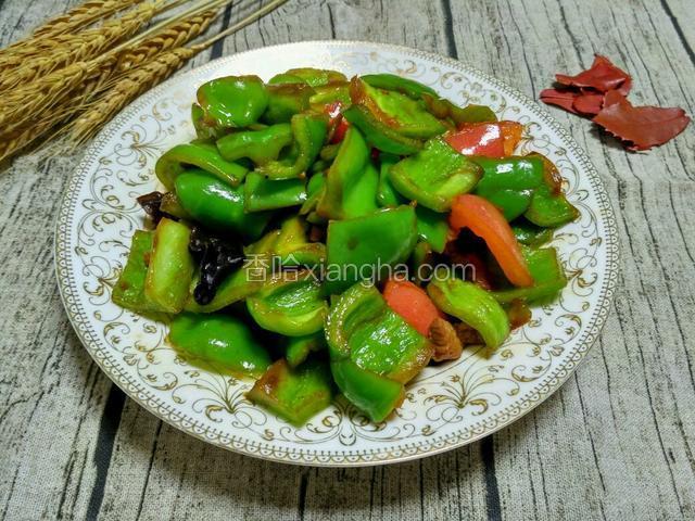 菜椒炒肉