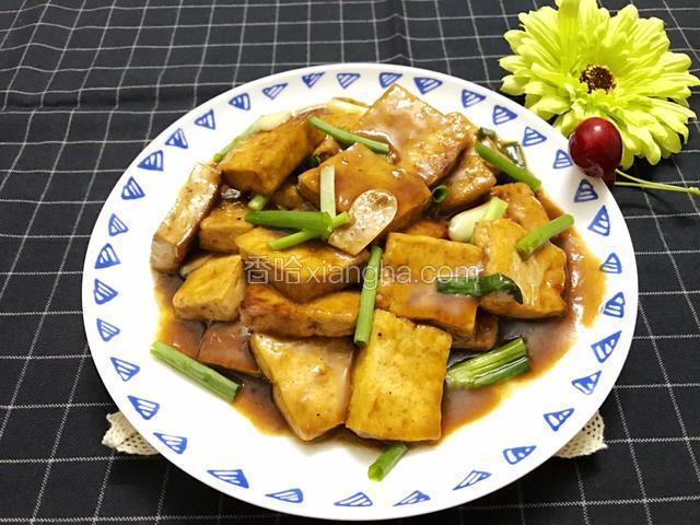 辣黄豆酱炒豆腐