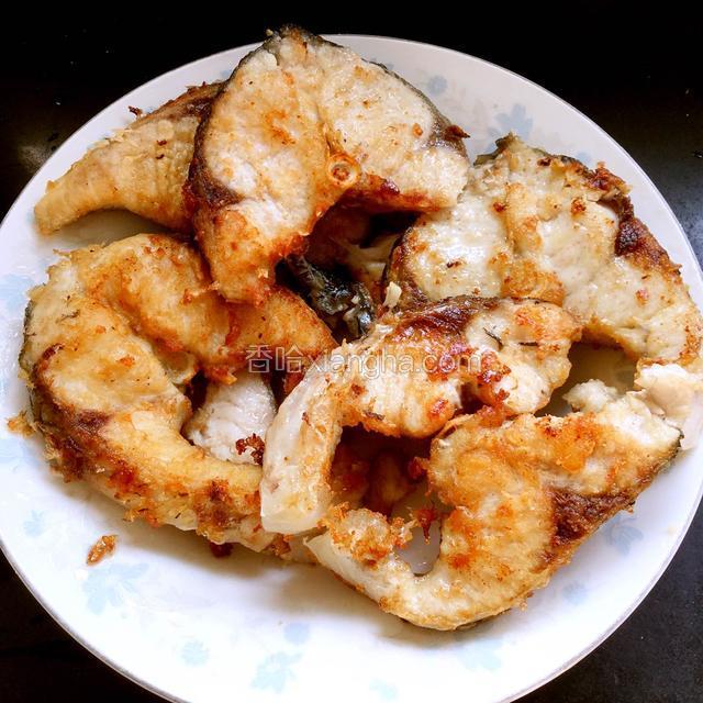 炸制两面金黄