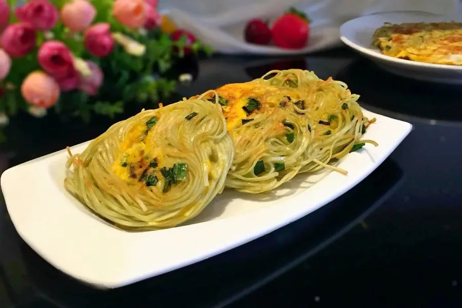 葱油鸡蛋面饼