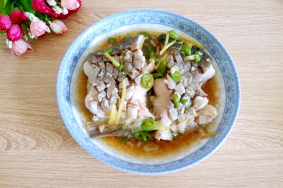 蒸鲩鱼块