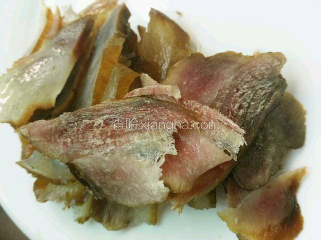 腊肉切片