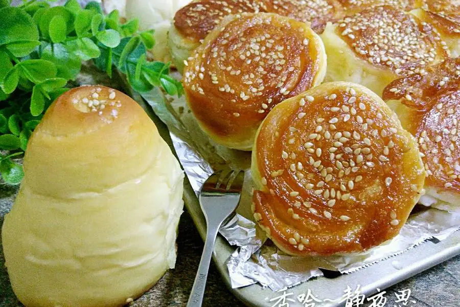 蜂蜜脆底小面包