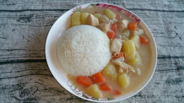 加入煮好的奶味料汁即可食用喽