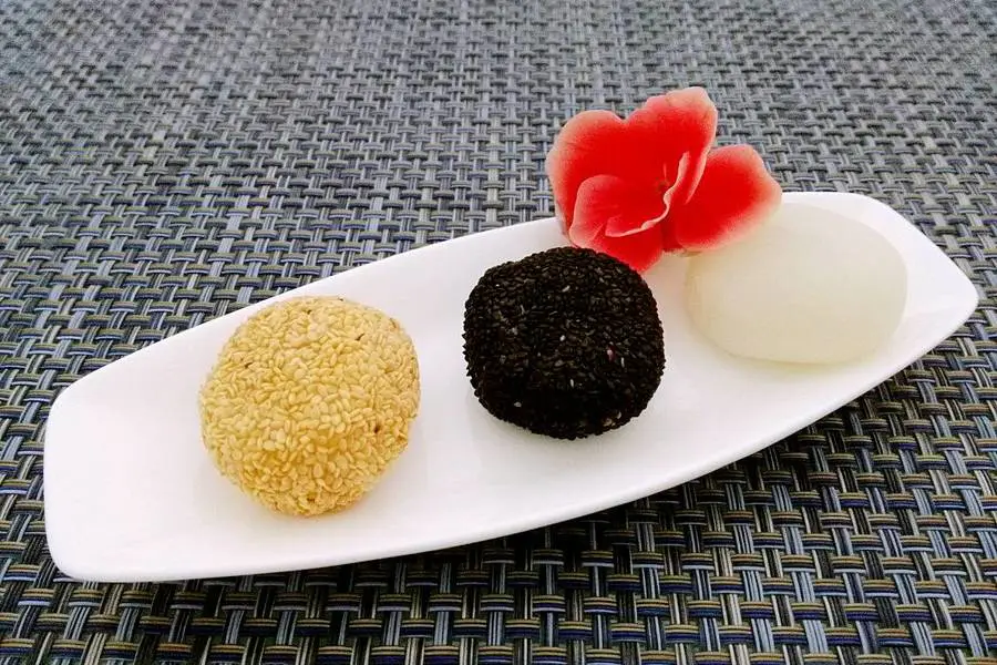 三色汤圆