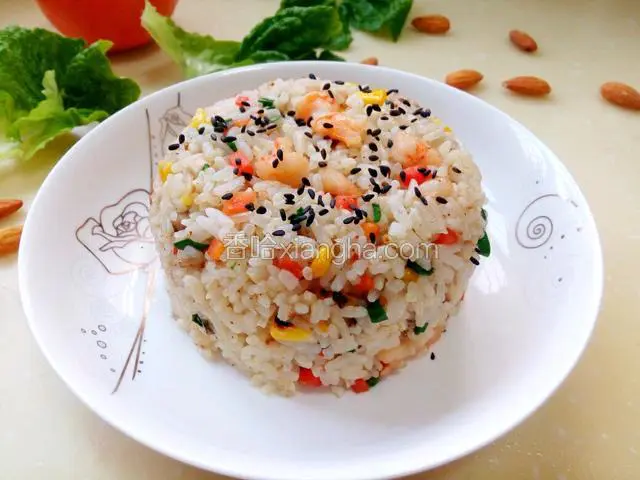 虾仁炒饭
