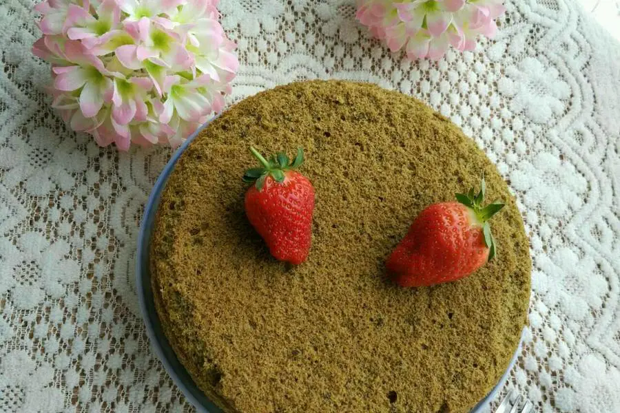 抹茶戚风蛋糕
