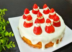 熔岩草莓蛋糕