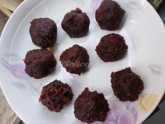 把豆沙分为9份