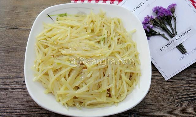 醋溜土豆丝