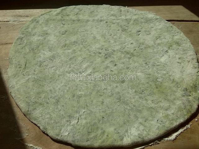 醒好后檊开，不要太薄