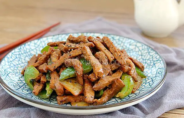 黑椒牛柳