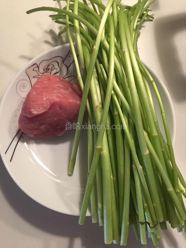 所需要用到的食材