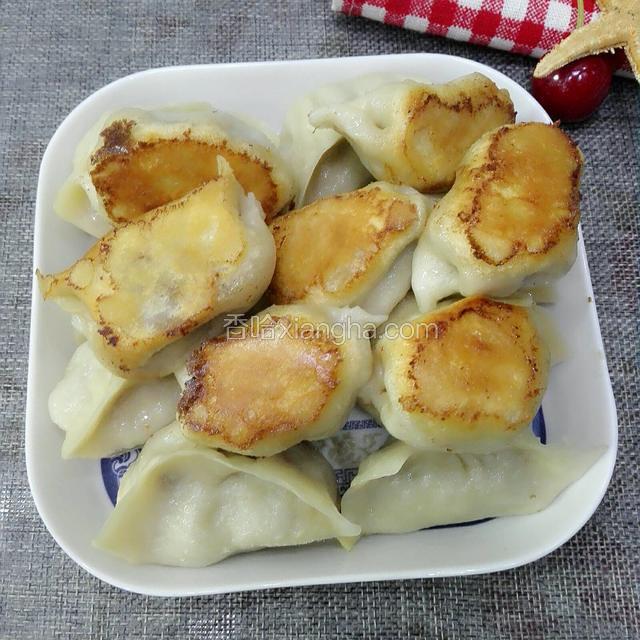 又香又脆的锅贴饺子