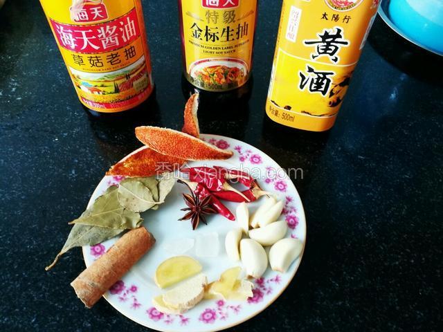 须要的佐料备好