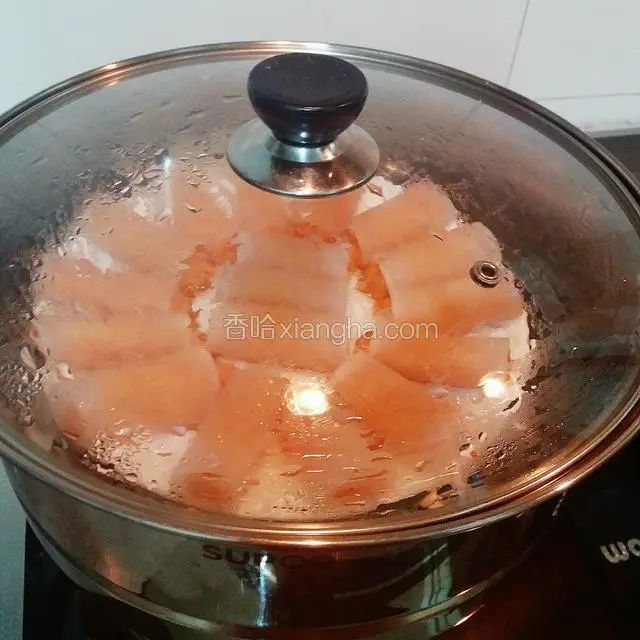 中火蒸10分钟