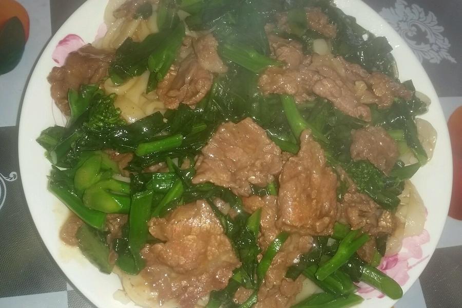 湿炒牛河