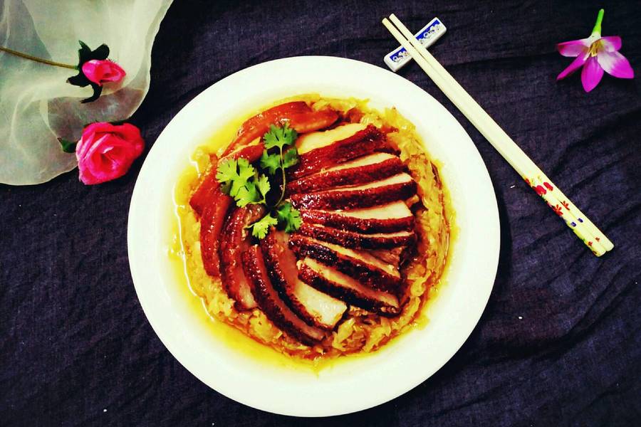酸菜虎皮扣肉