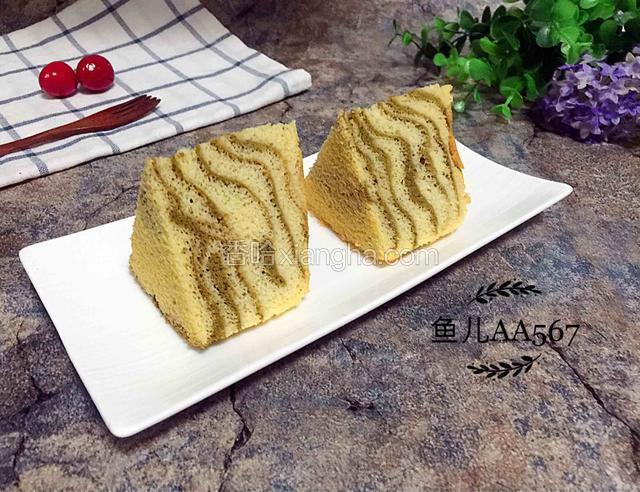 抹茶斑马纹蛋糕（六寸）