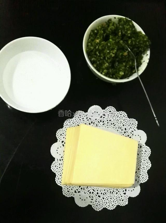 把所需要的材料准备好