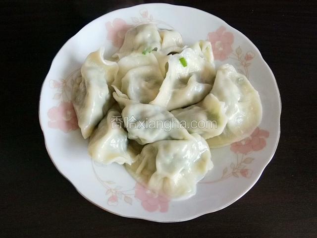 韭菜三鲜水饺